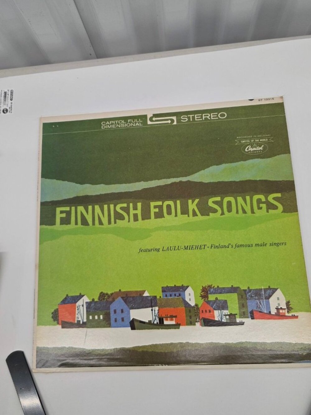 Laulu-Miehet – Finnish Folk Songs LP 1960 Capitol World Folk Stereo 33 RPM